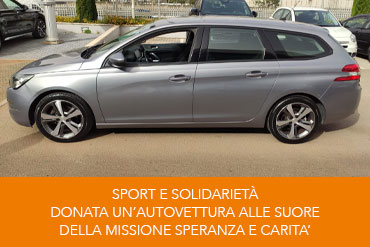 SPORT E SOLIDARIETÀ: LA PALERMO INTERNATIONAL HALF MARATHON-TROFEO NUOVA SPORT CAR BMW DI NANDO SORBELLO DONA UN’AUTOVETTURA ALLE SUORE DELLA MISSIONE SPERANZA E CARITA’